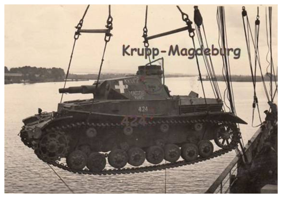 Pz Kw Iv Ausf. B/C Nº 424 going back to the factory, Krupp Magdeburg, after Polish Campaign....................