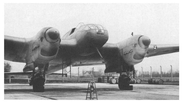 The competitor of the Bf-110, the heavy and slow Fw-57 V1..............................