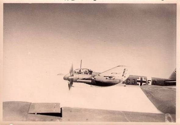 Junkers Ju-88 C in flight towards its target.............................................................