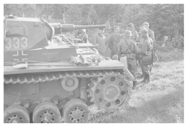 A Pz.Kw III Ausf. G of the 3. / Pz Abt. 40 ................................................