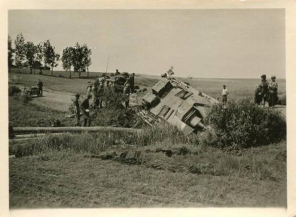 StuG III Ausf.B in a difficult situation.........................................