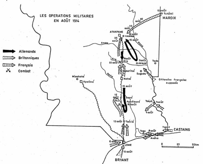 Military operations in August 1914...................................................