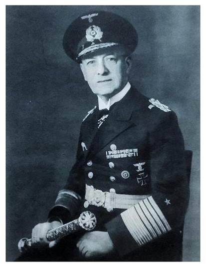 Grossadmiral Erich Raeder............................