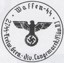 Stempel Waffen SS - 27 SS Freiw. Gren.  div Langemarck.JPG
