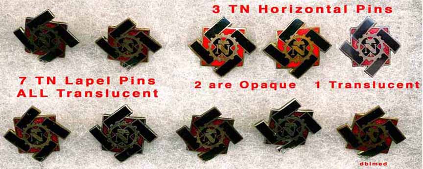 TeNo Translucent - Zivil (w Nadel) &amp; Member (w Catch)<br />Types of Lapel PINS