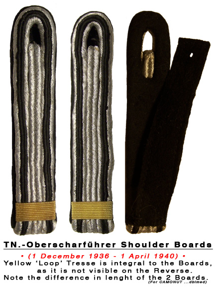 TeNo TN.-Oberscharführer Shoulder Boards