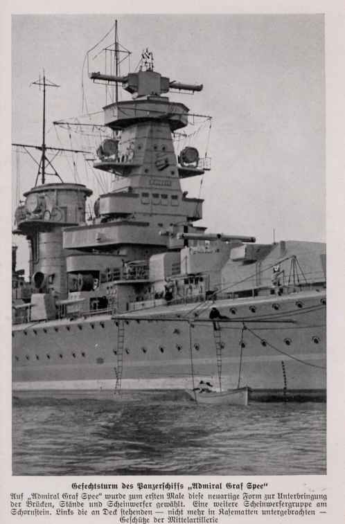 Bridge of the pocket battleship &quot;Admiral Graf Spee&quot;