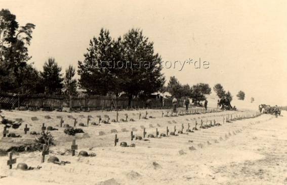German Military Cemetery at Mielniki - June 26, 1941. (110 graves).