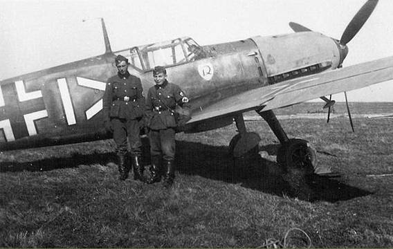 A Bf-109 E3 of JG 2 at the begining of the Campaign. France 1940.