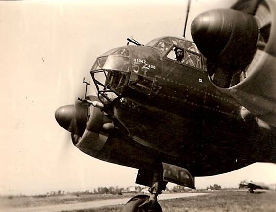 Roaring engines of the Ju-88 before takeoff... ... ... ... ... ...