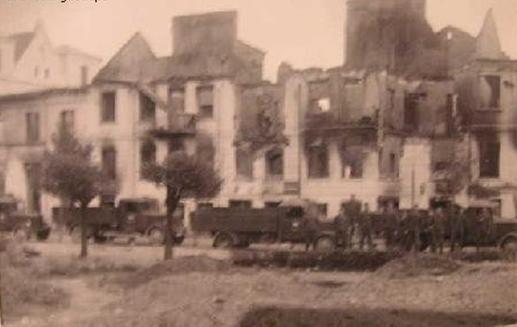Market Square in Lomza - September 18, 1939.