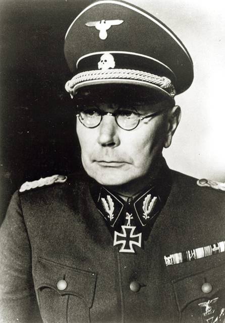 The Commander of the SS &quot;Der Führer&quot;, Oberführer Keppler.....................