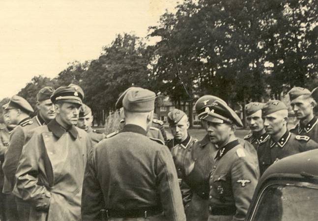 Hauptsturmführer Kumm who had taken over the command of the III. Battalion..........................
