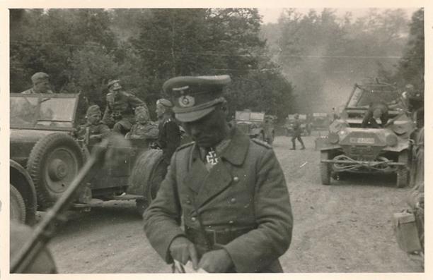 Commanding the 7. Pz and wearing the Knight's Cross of the Iron Cross ..................