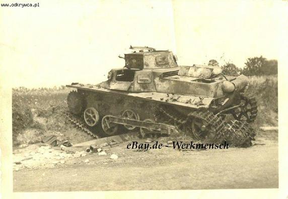 A disabled Pz Kw I Ausf. B.............................
