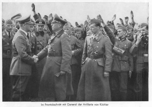 Meeting with General d. Artillerie von Küchler (3. AOK)........................