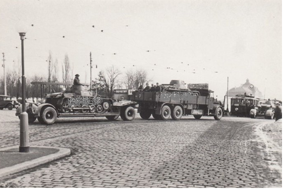 Panzer auf Tiefladeanhänger, Sd.Ah.115. eBay Auction. 13. Sep. 2014 21:14:38 MESZ