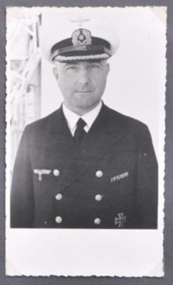 Kapitän z. See Paul Fanger, Commander of Panzerschiff Deutschland (September 30, 1935 to September 2, 1937) when the attack took place. He was promoted to Rear Admiral on October 1, 1938 .........................................................