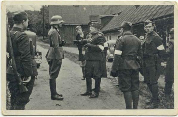 German and Czech troops in Kuttel .........................................